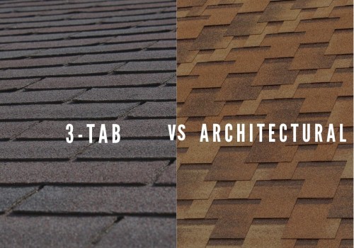 What’s the Difference Between Architectural and 3-Tab Shingles